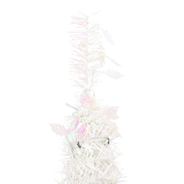 Plastgran pop-up 100 LED vit 150 cm