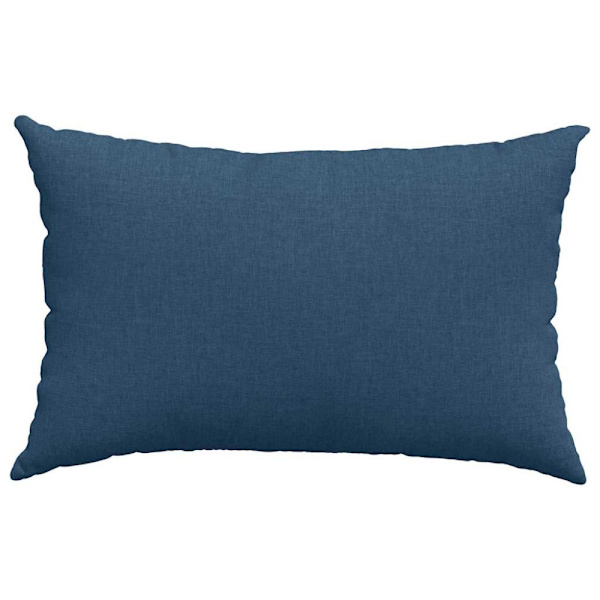 Sofakuddar 2 pcs Blå 60 x 40 cm tyg
