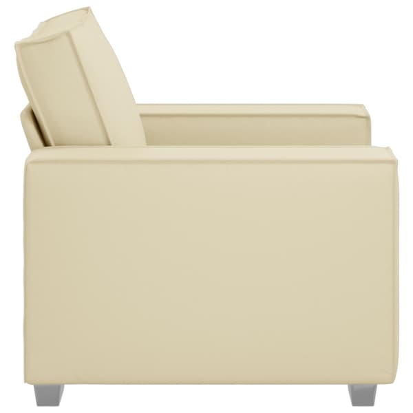 Soffstol Kräm 100 cm Konstläder
