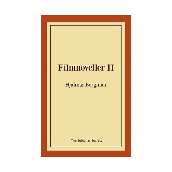 Filmnoveller II (häftad)