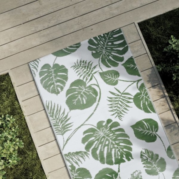 Utomhusmatta ARAKIL grön 80x250 cm PP
