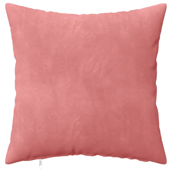 Kuddöverdrag 6 st HEERLEN Rosa 30 x 30 cm Sammet