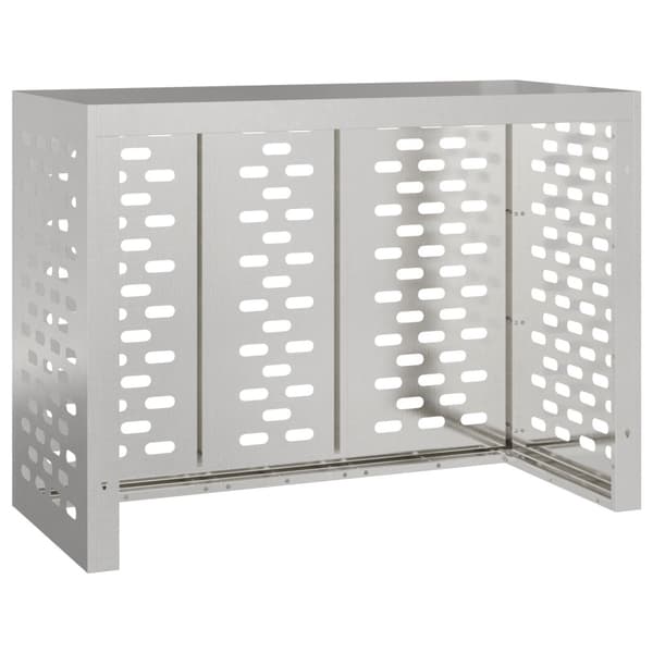 Täckning för Luftkonditionering Silver 110 x 50 x 80 cm