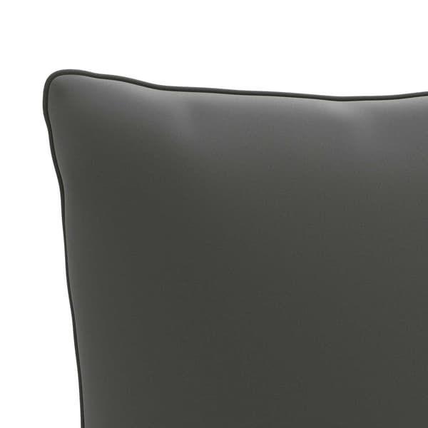 1-delad ryggkudde PUTTEN 100% Polyester Antracit