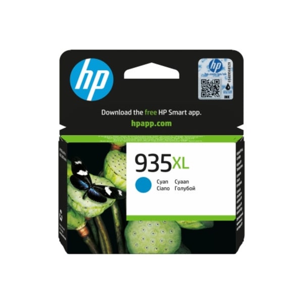 HP 935XL - Lång livslängd - cyan - original - bläckpatron