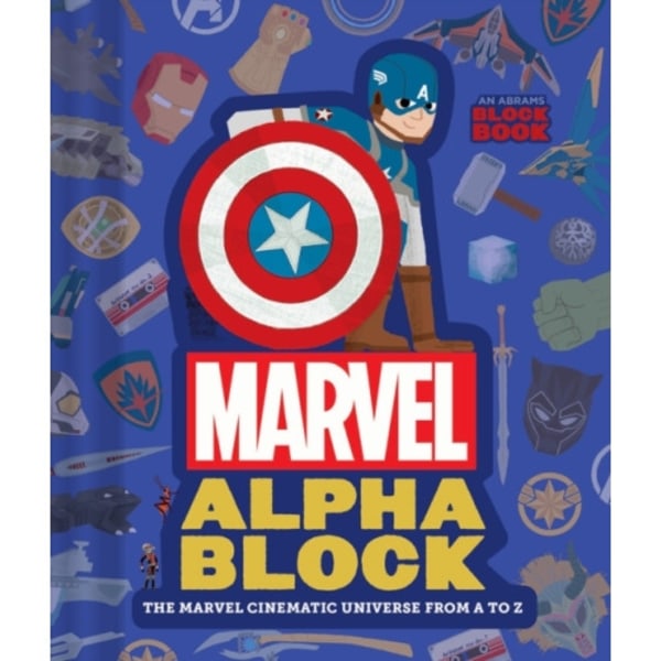 Marvel Alphablock (An Abrams Block Book) (inbunden, eng)