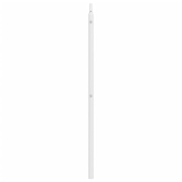 Ersättningsgavel metall vit 193 cm