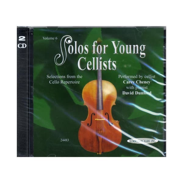 Suzuki solos for young cellists cd 6 (bok, eng)