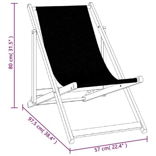 Strandstolar hopfällbara 2 st brun aluminium och textilen