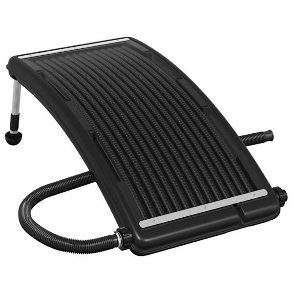 Välvd solpanel för pool 3 st 110x65 cm