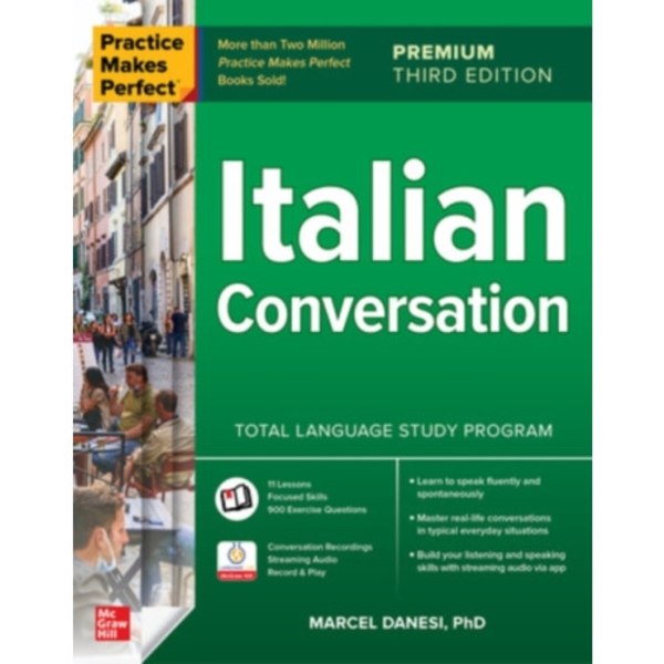 Practice Makes Perfect: Italian Conversation, Premium Third Edition (häftad, eng)