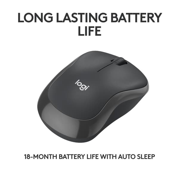 Logitech M240 datormöss Ambidextrous Bluetooth