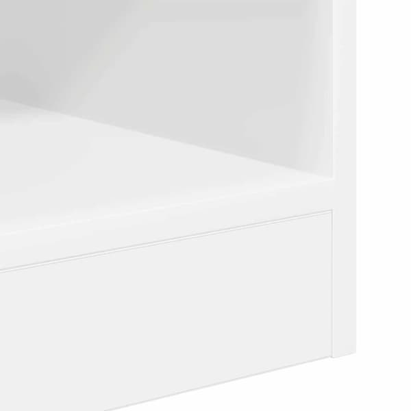 Sidobord 2 pcs Vit 40,5 x 40 x 45 cm Konstruerat trä