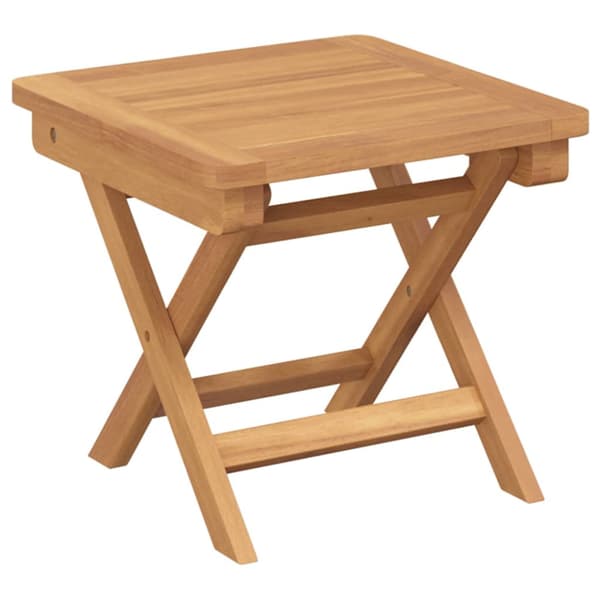Solstol 2 pcs Brun Massivt teakträ