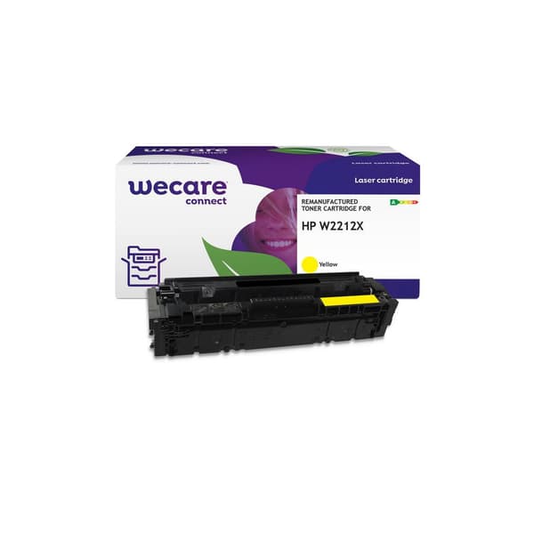 Toner WECARE HP W2212X 207X 2,45K gul