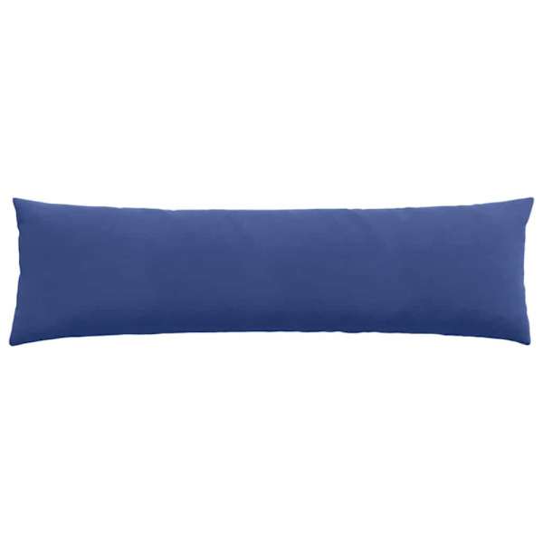 Sofakuddar 2 pcs Polisblå 145 x 40 cm Kordread tyg