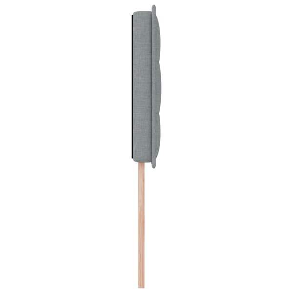Huvudgavel Ljusgrå 100 cm tyg