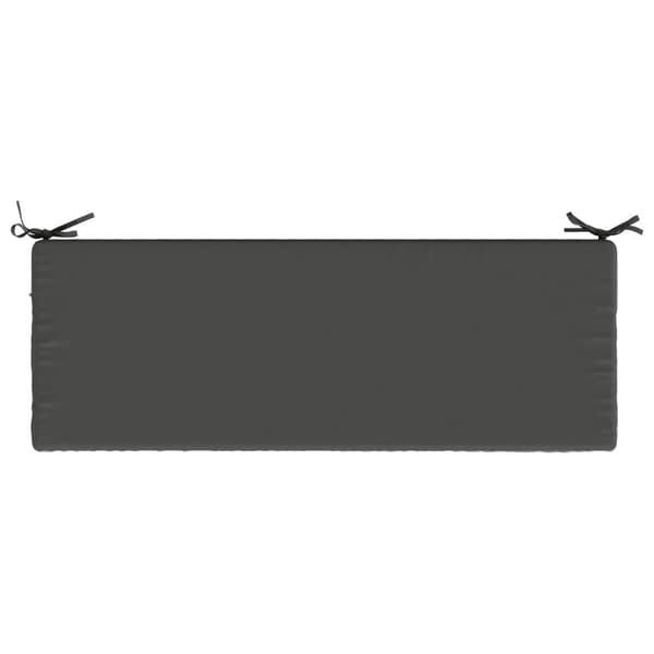 Bänk kudde SOEST 100% Polyester Antracit 110 x 40 x 5 cm