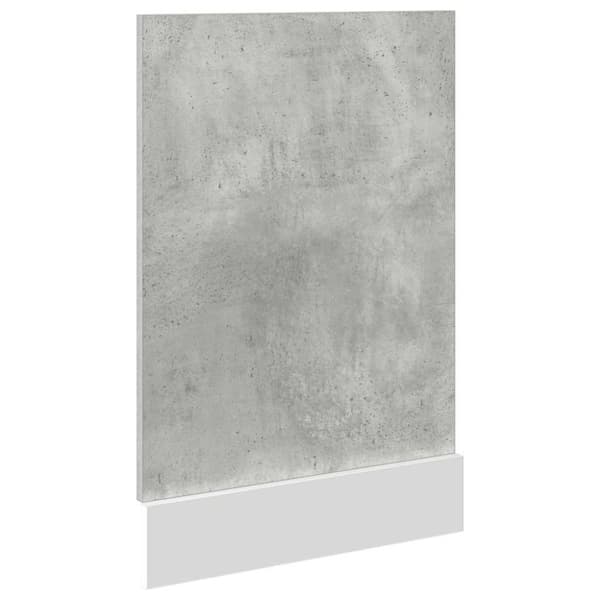 Front för diskmaskin “Lyon” betonggrå 45x3x67 cm
