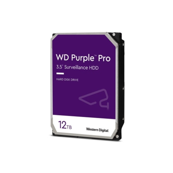 WD Purple Pro WD122PURP - hårddisk - 12 TB - SATA 6Gb/s