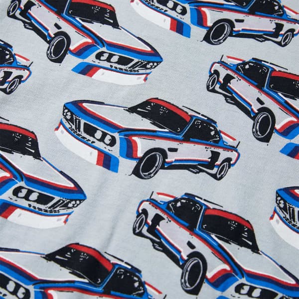 Barnpyjamas med korta ärmar för barn grå 104