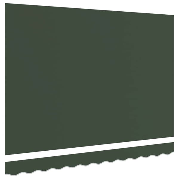Markisväv Mörkgrön 3,5 x 2 m Polyester