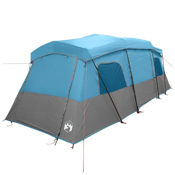 3 person 3-manna Blå 185T Polyester med PU-beläggning