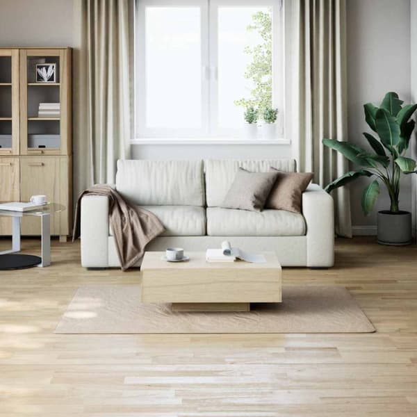 Shaggy-matta beige 120x183 cm polyester