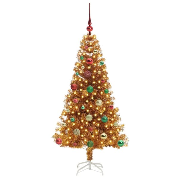 Julgran Guld 150 cm PET