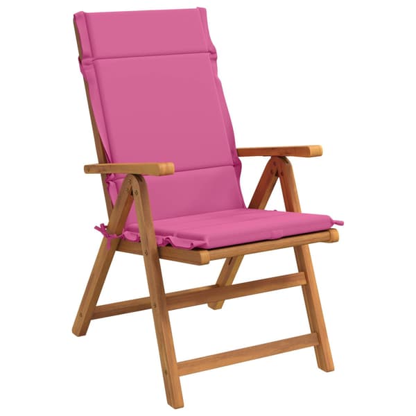 4-delade Höga Ryggstolsdynor GEMERT 4 st 100% Polyester Rosa
