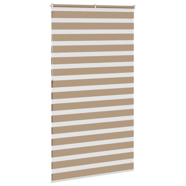 Rullgardin zebra 130x230 cm tyg bredd 125,9 cm polyester