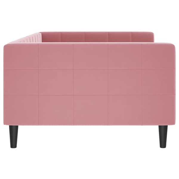 Dagbädd rosa 100x200 cm sammet