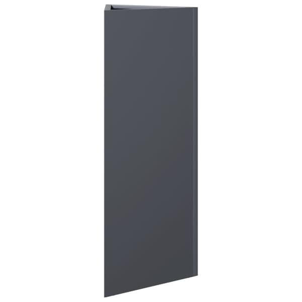 Odlingslådor 2 st antracit triangulär 30x26x75 cm stål