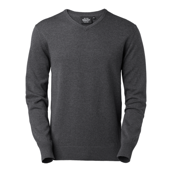 James Pullover V Neck Dark grey Male