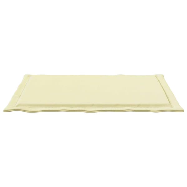 Sittkuddar 4 pcs Gräddvit 47 x 36 x 2 cm Polyester