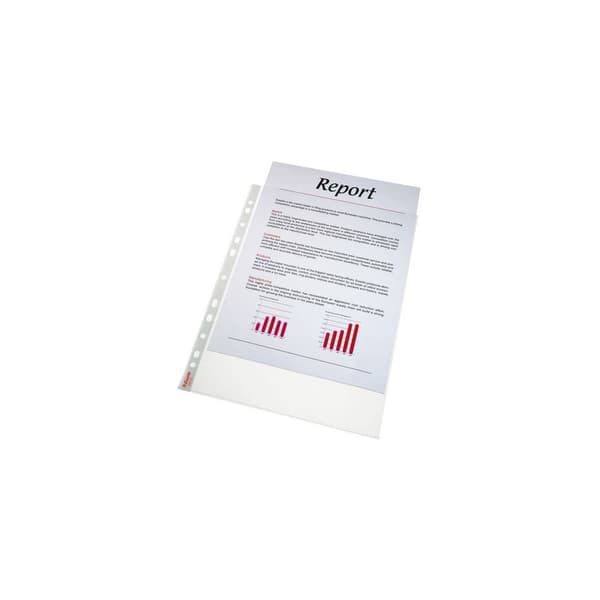 Plastficka ESSELTE A4 klar 0,075mm100/fp