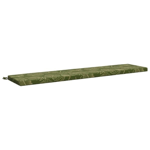 Bänk kudde SOEST 100% Polyester Bladdesign 170 x 40 x 5 cm