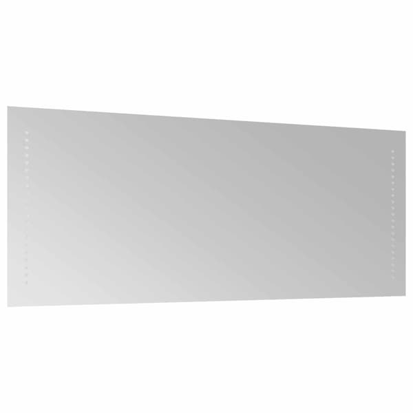 LED Badrumsspegel Transparent 100 x 40 cm härdat glas