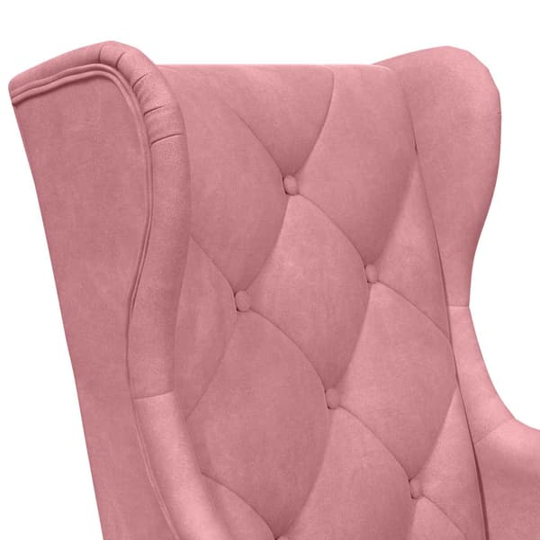 Fåtölj Rosa Sammet