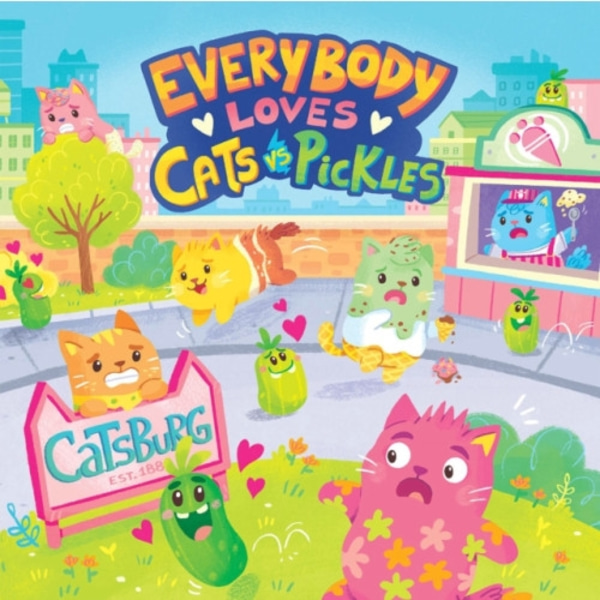 Everybody Loves Cats vs Pickles (inbunden, eng)