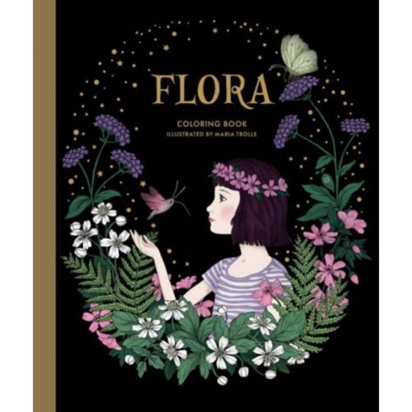 Flora Coloring Book (inbunden, eng)