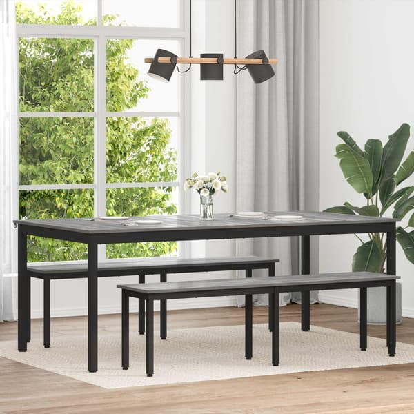 Matbord 200 x 100 x 75 cm Konstruerat trä Rektangulär