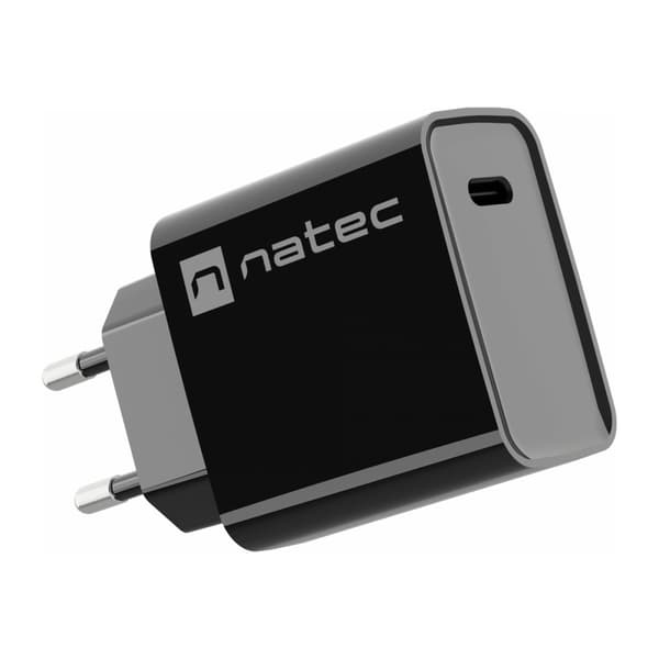 Natec Ribera strömadapter - USB-C - 20 watt