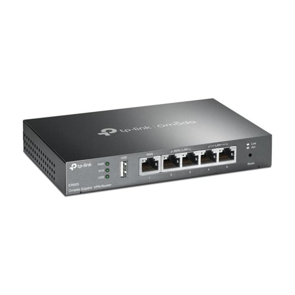 TP-Link Omada ER605 V2 - router - skrivbordsmodell