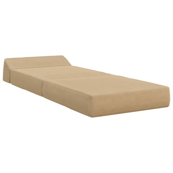Fällbar Soffbed Grågrön 60 x 70 x 41 cm Corduroy