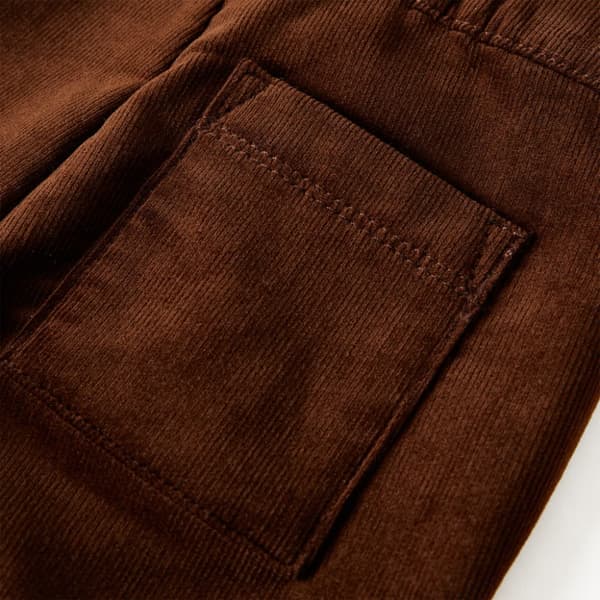 Byxor för barn konjaksbrun 92
