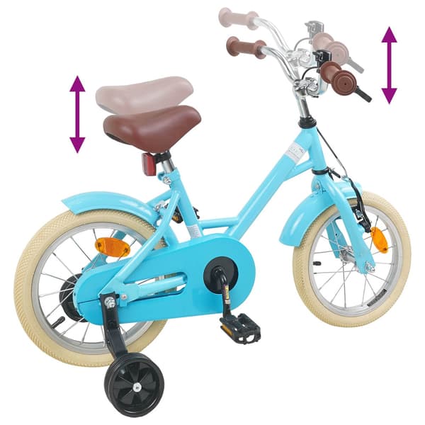 Barncykel 12 Tum för 2-4 åringar Ljusblå