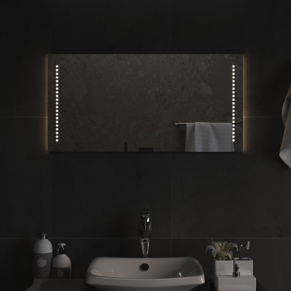 Badrumsspegel LED 40x80 cm