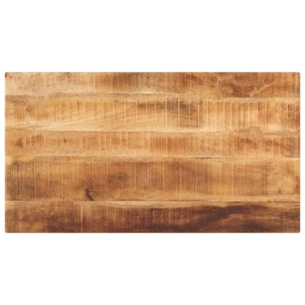 Bordsskiva 100x70x2,5 cm rektangulär massivt grovt mangoträ