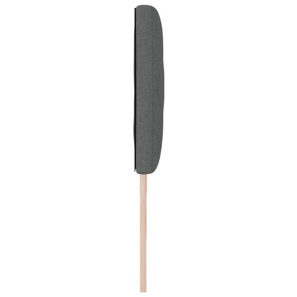 Huvudgavel Mörkgrå 180 cm tyg